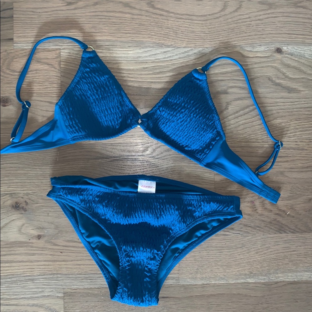 Never worn target crinkle bikini